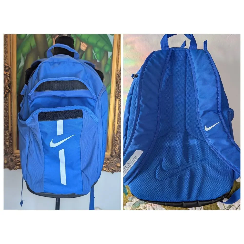 Nike FC Barcelona Shield Soccer Backpack Blue Sport Utility School Bag *FLAWS*